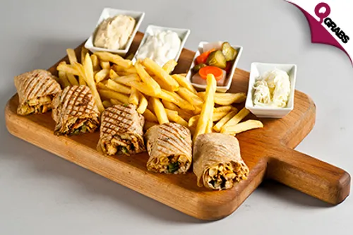 For QR17 Enjoy Delicious Lebanese Tabliye Sandwiches & Pizzas! (QR35 Value)